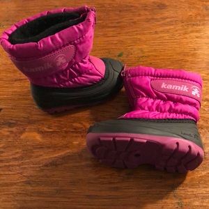 Kamik kids winter snow boot